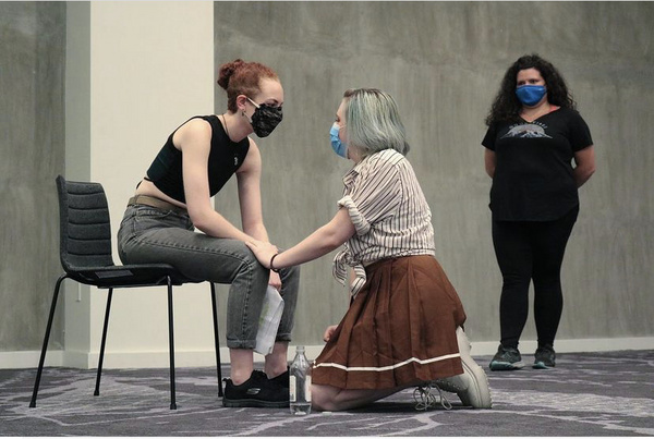 Photos: Inside Rehearsals For TUESDAY NIGHT 3:30 AM By Lucy Gladstone Image