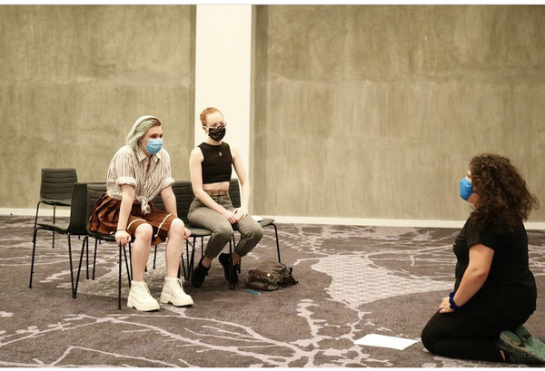 Photos: Inside Rehearsals For TUESDAY NIGHT 3:30 AM By Lucy Gladstone Image