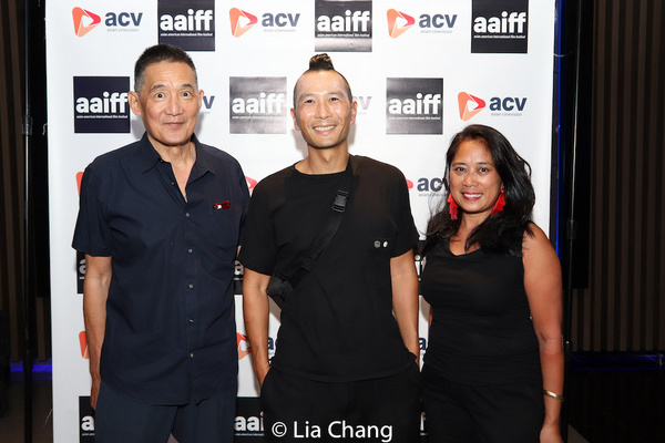 Director of Asian Cinevision, John Woo, SNAKEHEAD Writer/Director Evan Jackson Leong, Photo