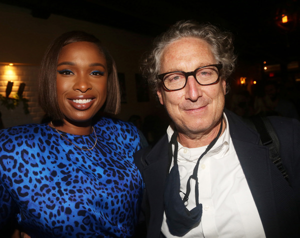 Jennifer Hudson and Casting Director Bernard Telsey  Photo