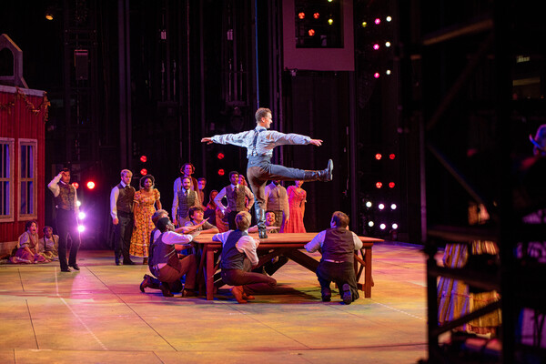 BWW Exclusive: Check Out Backstage Photos From The Muny's SEVEN BRIDES FOR SEVEN BROTHERS Image
