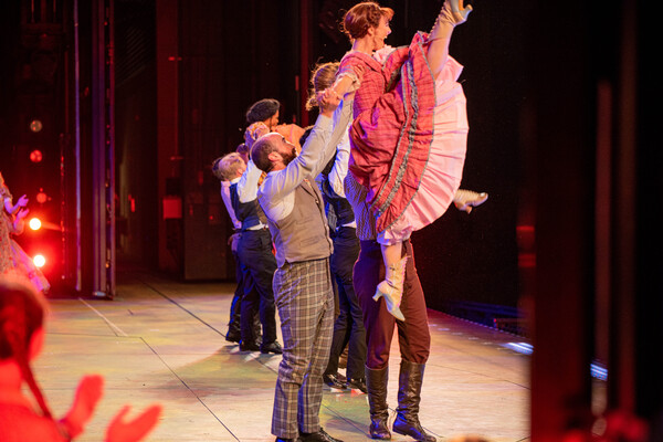 BWW Exclusive: Check Out Backstage Photos From The Muny's SEVEN BRIDES FOR SEVEN BROTHERS Image