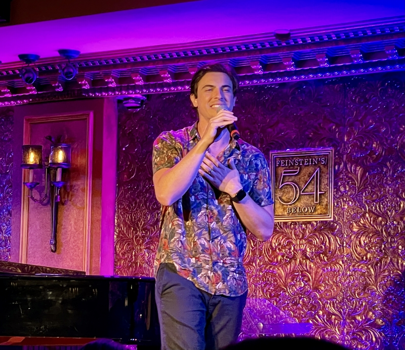 Review: DEREK KLENA Sings Straight From the Heart at Feinstein's 54 Below 