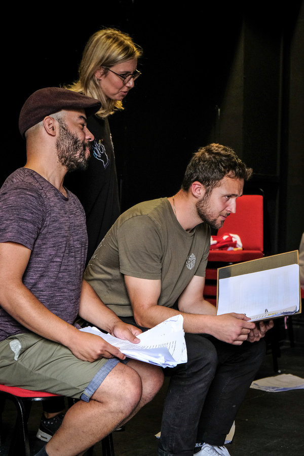 Photos: Inside Rehearsal For FEVER PITCH at The Hope Theatre 