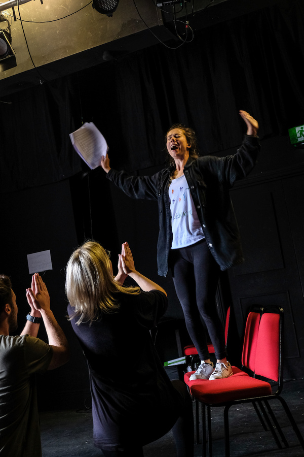 Photos: Inside Rehearsal For FEVER PITCH at The Hope Theatre Image