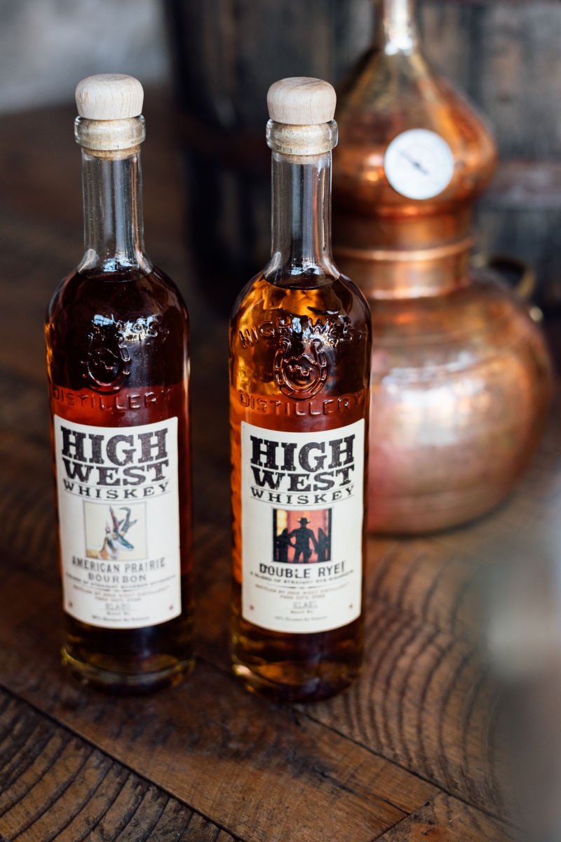 HIGH WEST Distillery and Recipes for National Whiskey Sour Day on 8/25 with their Double Rye 