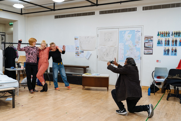 Photos: Inside Rehearsal For THE MEMORY OF WATER at the Hampstead Theatre 