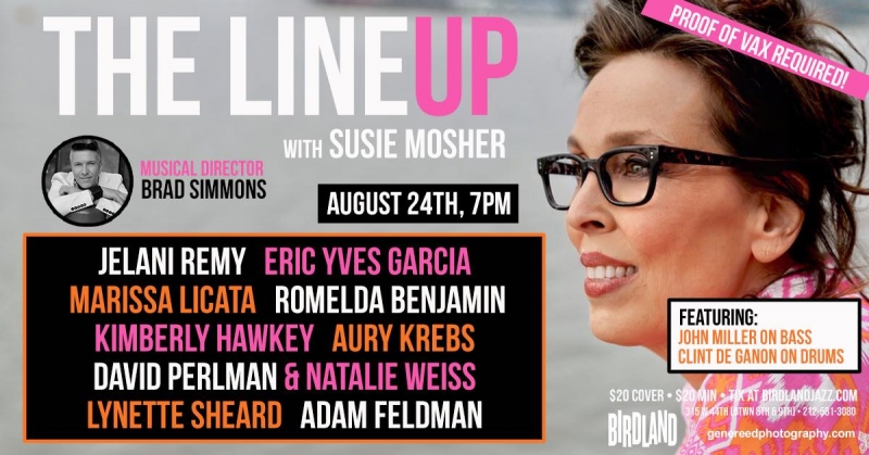 Photo Flash: August 17th THE LINEUP WITH SUSIE MOSHER at Birdland, Through Stewart Green's Lens Image