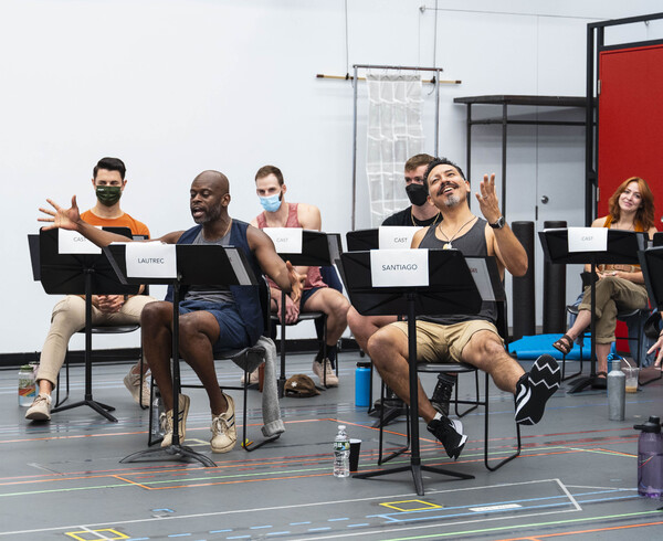Photos: The Cast of MOULIN ROUGE! Gets Back to Rehearsals Image