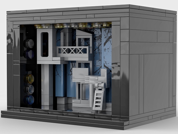 Photos: Henry Lee's Reimagined Lego Broadway Sets Are on Display This Fall at the New York Public Library for the Performing Arts Image