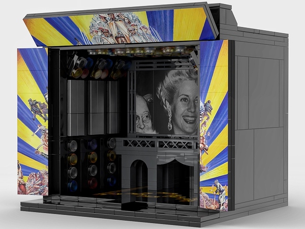 Photos: Henry Lee's Reimagined Lego Broadway Sets Are on Display This Fall at the New York Public Library for the Performing Arts Image