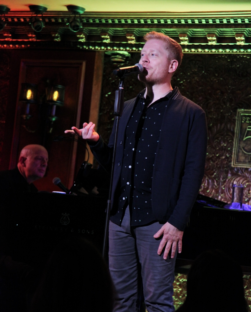 Review: Anthony Rapp Is A Mild-Manner Rock Singer In UNPLUGGED At Feinstein's/54 Below 