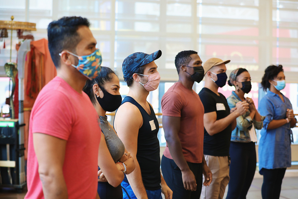 VIDEO: ALADDIN Cast Reunites for First Day Back in Rehearsals Image