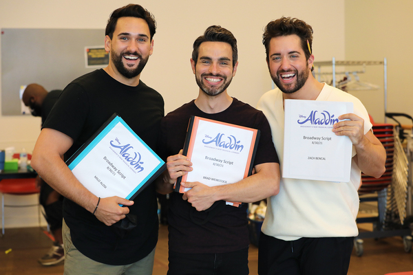 VIDEO: ALADDIN Cast Reunites for First Day Back in Rehearsals Image
