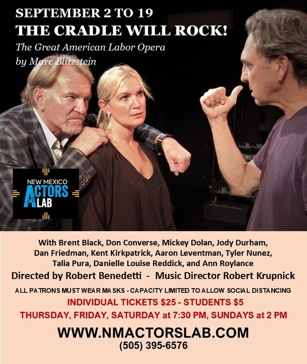 Photos: First Look at New Mexico Actors Lab's THE CRADLE WILL ROCK Image