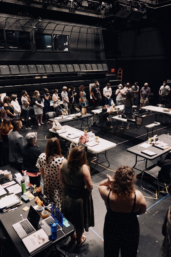 Photos: CHICKEN & BISCUITS Cast Gathers for First Rehearsals  Image