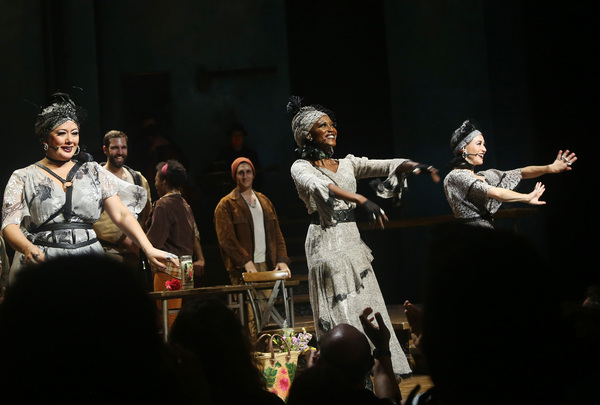 Photos: HADESTOWN Company Celebrates First Performance Back on Broadway Image