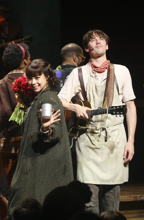 Eva Noblezada and Reeve Carney  Photo