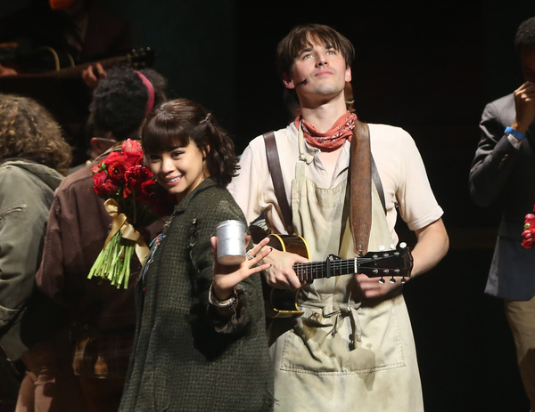 Eva Noblezada and Reeve Carney  Photo