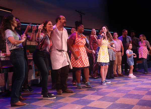 Photos: WAITRESS Company Takes First Bows at the Barrymore Theatre Image