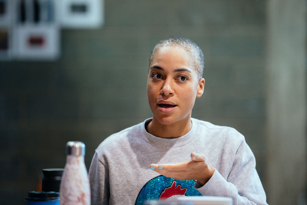 Photos: In Rehearsal With HAMLET Starring Cush Jumbo and Adrian Dunbar Image