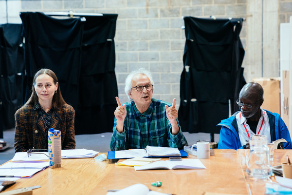Photos: In Rehearsal With HAMLET Starring Cush Jumbo and Adrian Dunbar Image