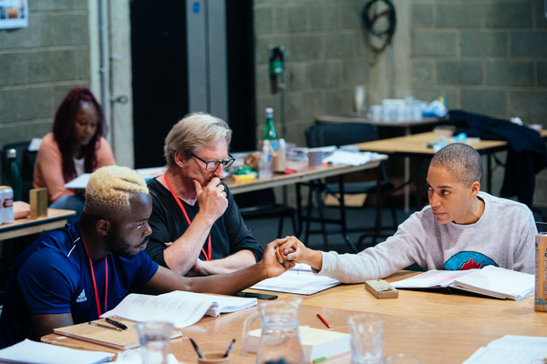 Photos: In Rehearsal With HAMLET Starring Cush Jumbo and Adrian Dunbar Image