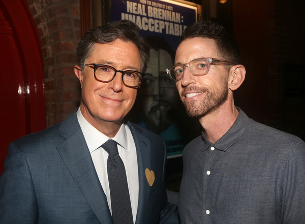  Stephen Colbert and Neal Brennan  Photo