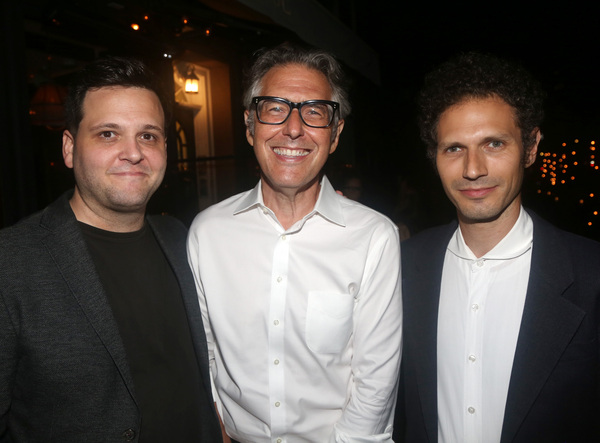 Director Derek DelGaudio, Ira Glass and producer Jake Friedman  Photo