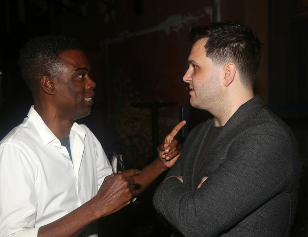 Chris Rock and Director Derek DelGaudio Photo