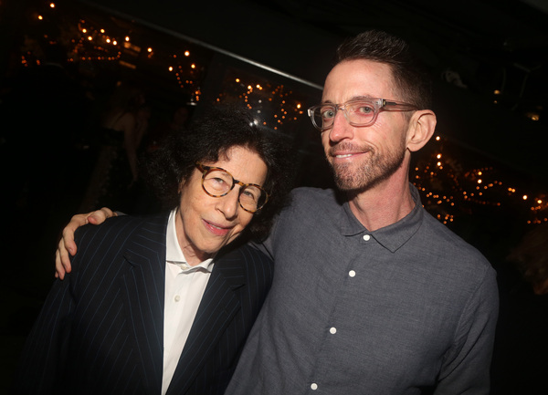 NEW YORK, NEW YORK - SEPTEMBER 09: Fran Lebowitz and Neal Brennan pose at the opening Photo