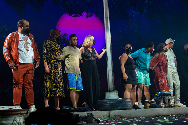 Photos: PASS OVER Officially Opens on Broadway; The Cast Takes Their Opening Night Bows Image
