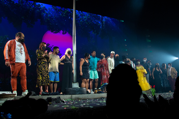 Photos: PASS OVER Officially Opens on Broadway; The Cast Takes Their Opening Night Bows Image