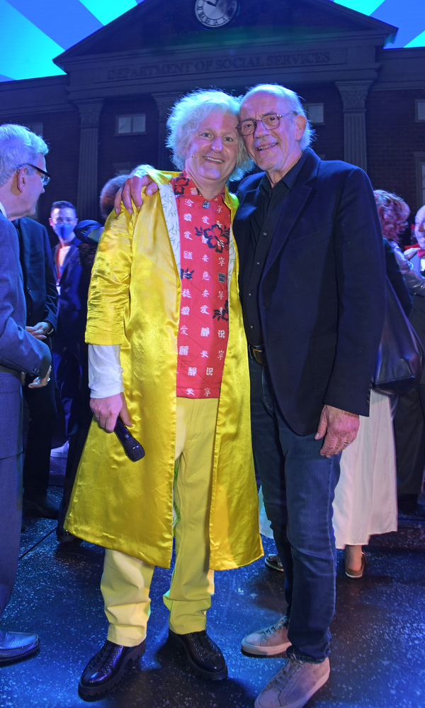 Photos: Inside Press Night for BACK TO THE FUTURE - The Musical Image