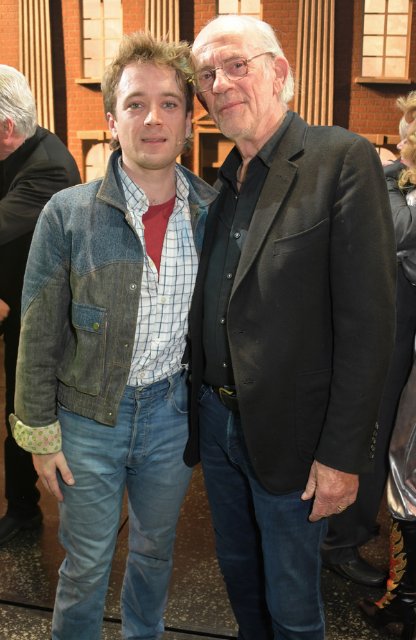 Olly Dobson and Christopher Lloyd  Photo