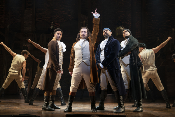 Current hamilton broadway online cast