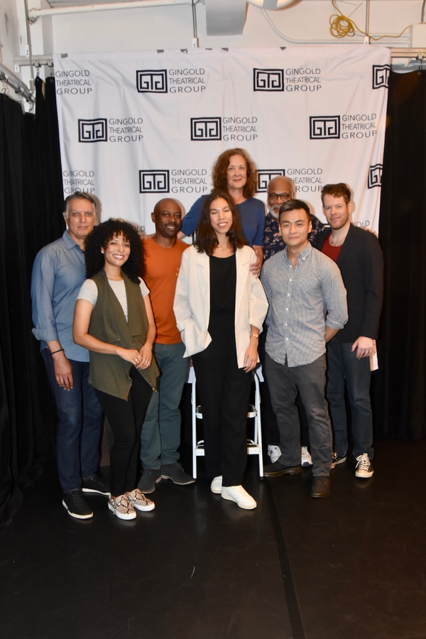 Photos: The Cast of MRS. WARREN'S PROFESSION Meets the Press Image