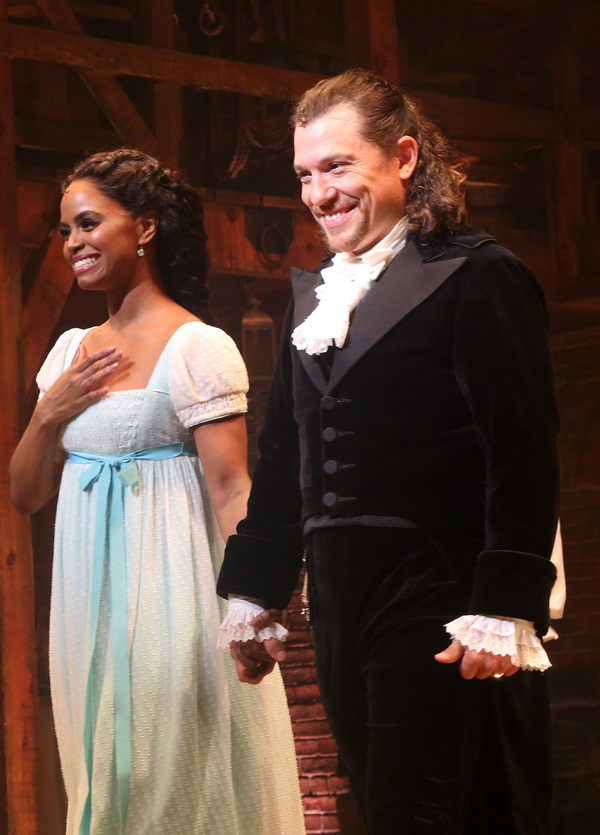 Photos: HAMILTON Returns to Broadway; Lin-Manuel Miranda Hosts Ham4Ham, Curtain Call, and More! Image