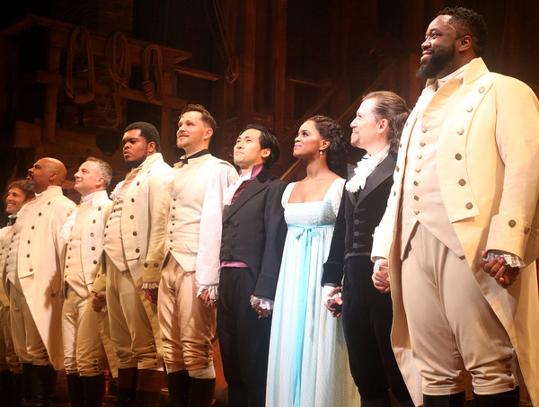 Photos: HAMILTON Returns to Broadway; Lin-Manuel Miranda Hosts Ham4Ham, Curtain Call, and More!  Image