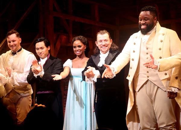 Photos: HAMILTON Returns to Broadway; Lin-Manuel Miranda Hosts Ham4Ham, Curtain Call, and More!  Image