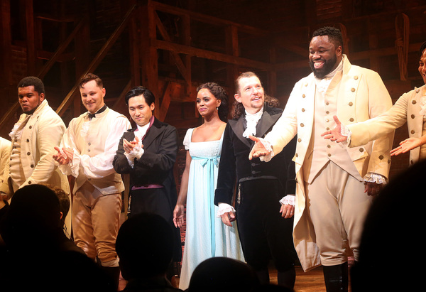 Photos: HAMILTON Returns to Broadway; Lin-Manuel Miranda Hosts Ham4Ham, Curtain Call, and More! Image