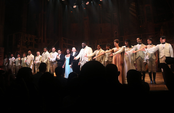 Photos: HAMILTON Returns to Broadway; Lin-Manuel Miranda Hosts Ham4Ham, Curtain Call, and More!  Image