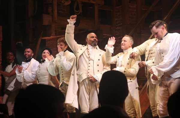 Photos: HAMILTON Returns to Broadway; Lin-Manuel Miranda Hosts Ham4Ham, Curtain Call, and More! Image