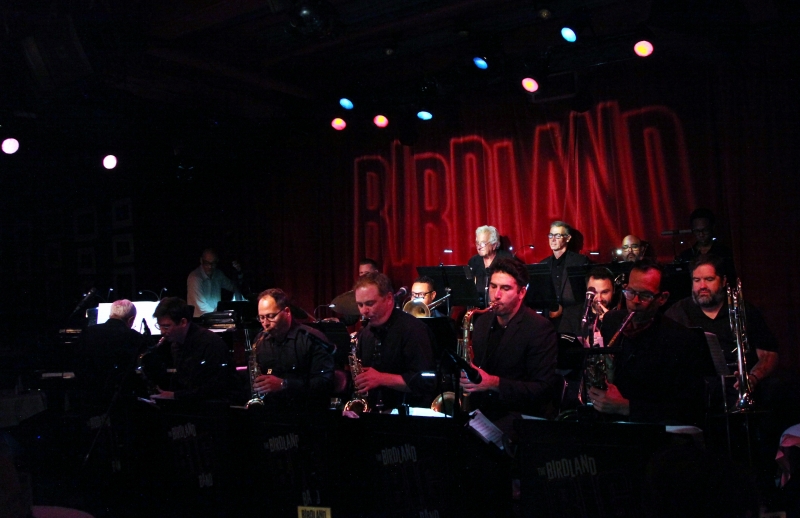 Review: Big Smiles As Big Band Returns To Birdland  Image