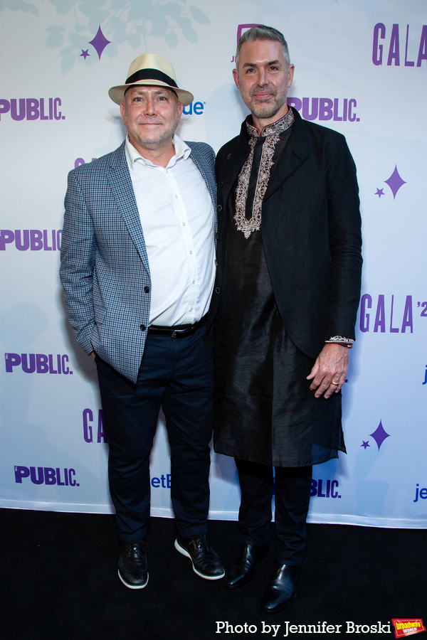 Photos: Ari'el Stachel, Reeve Carney, Eva Noblezada and More Attend the Public Theater 2021 Gala Image