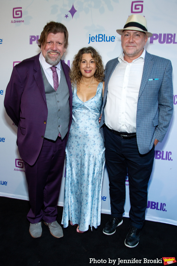 Oskar Eustis, Arielle Tepper, Patrick Willingham Photo