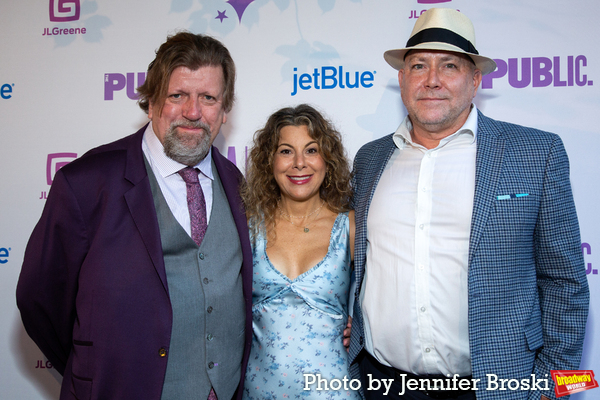 Oskar Eustis, Arielle Tepper, Patrick Willingham Photo