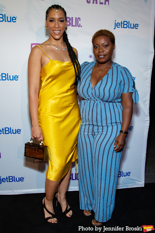 Photos: Ari'el Stachel, Reeve Carney, Eva Noblezada and More Attend the Public Theater 2021 Gala Image