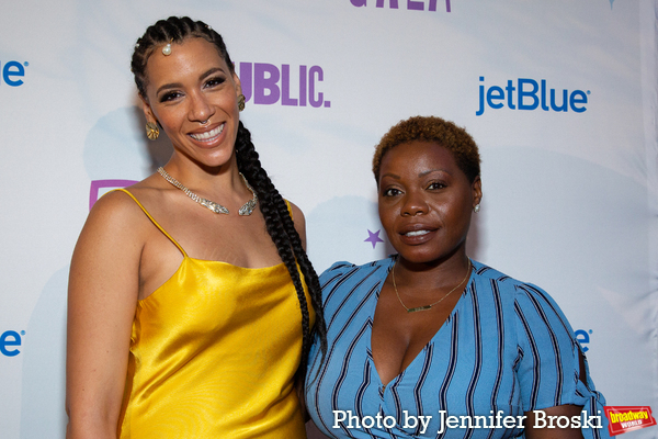 Photos: Ari'el Stachel, Reeve Carney, Eva Noblezada and More Attend the Public Theater 2021 Gala Image