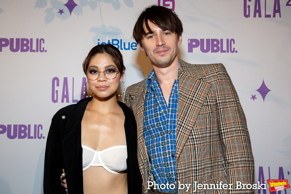 Photos: Ari'el Stachel, Reeve Carney, Eva Noblezada and More Attend the Public Theater 2021 Gala Image